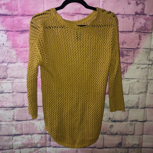 Mustard Yellow knitted sweater - Picture 2 of 2